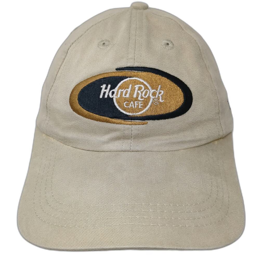 Hard Rock Cafe London Baseball Cap Beige One Size Love All Serve All Cotton Hat